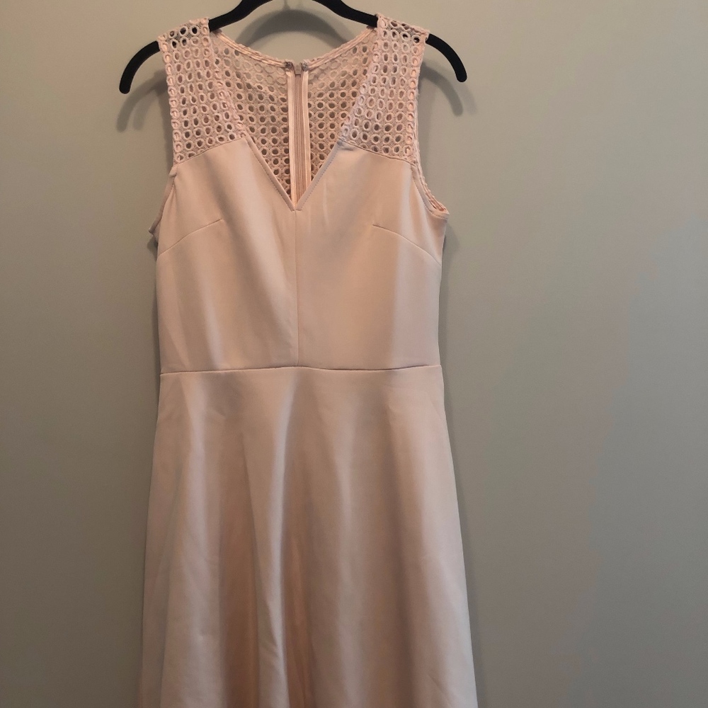 Pink JustFab Skater Dress